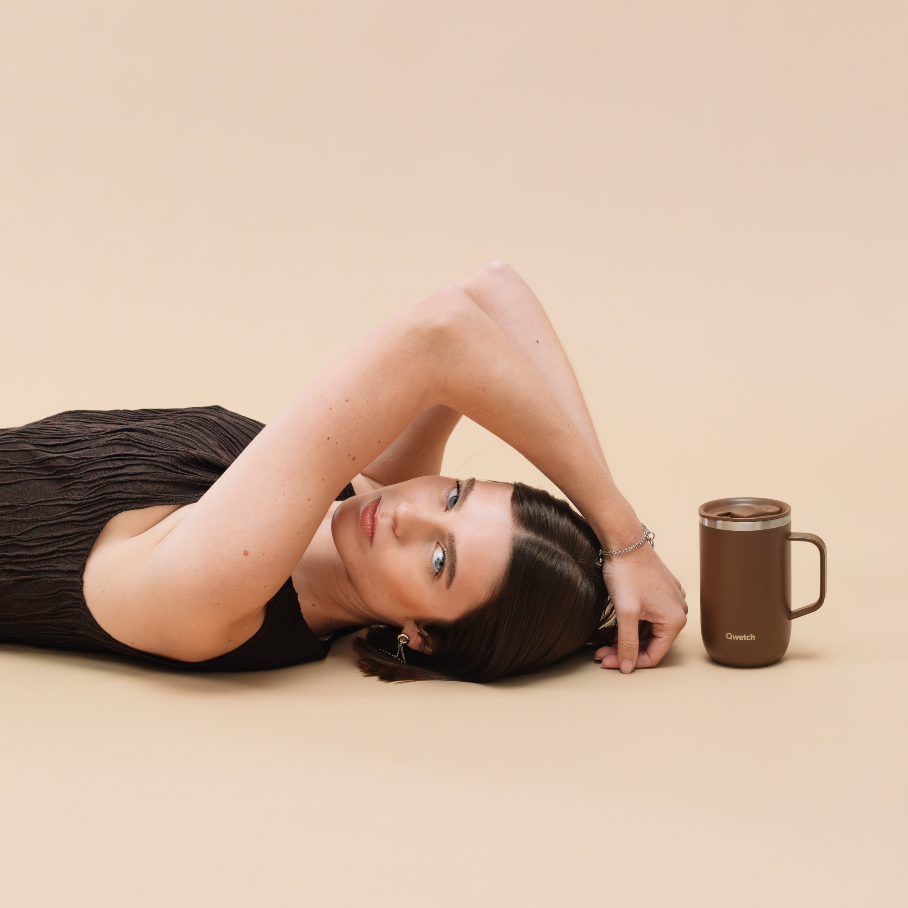 Mug Tisanière Iso Matt CHOCOLAT