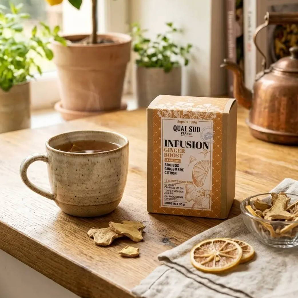 Infusion sachet 30QS - GINGER BOOST