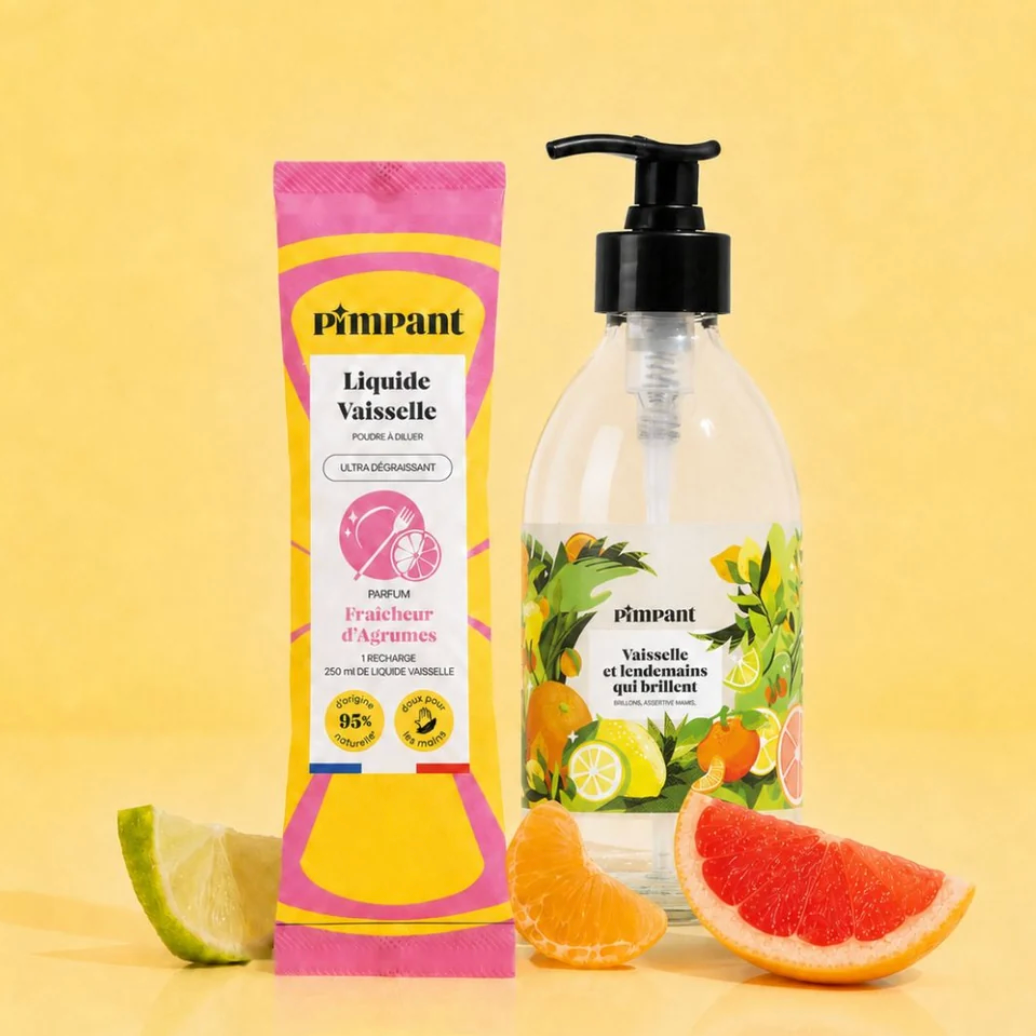KIT DÉCOUVERTE LIQUIDE VAISSELLE - Agrumes