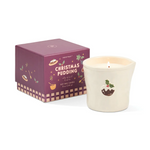 Bougie en céramique Bistro Christmas Pudding 226 g – Fruits & Épices