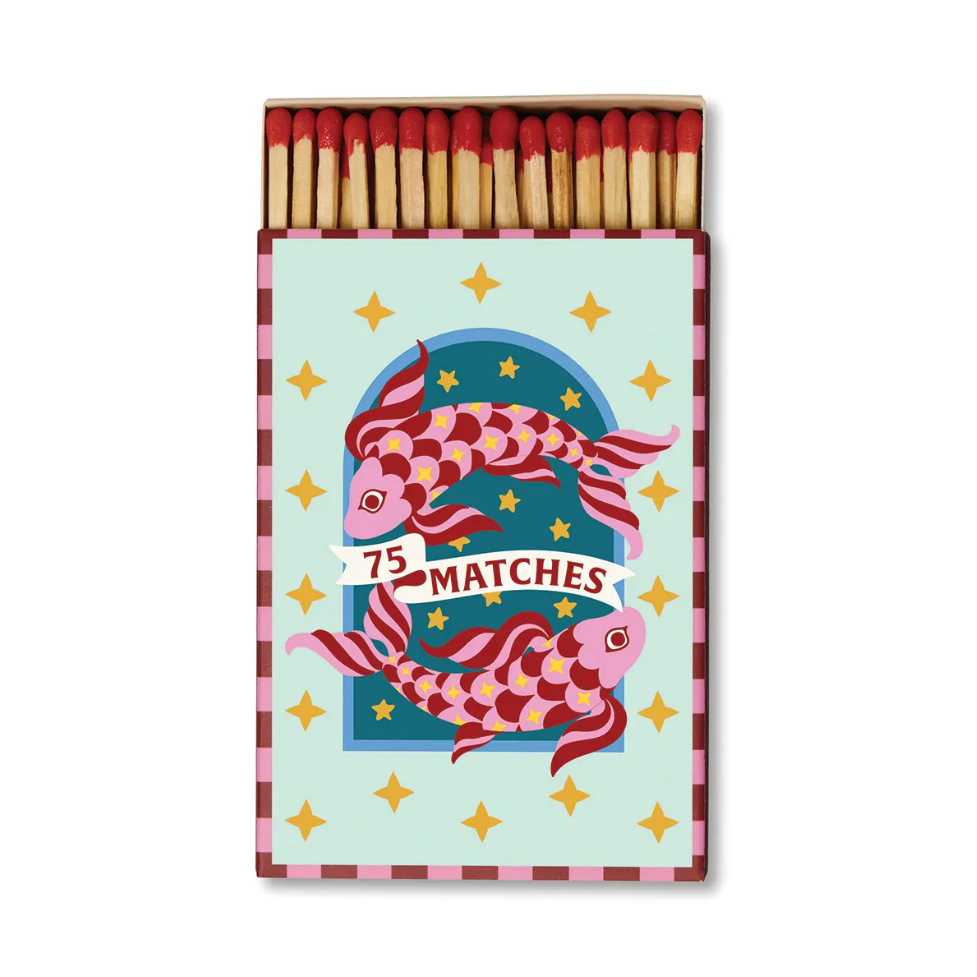Allumettes A Dopo Koi Fish (75 pièces) – Rouge foncé