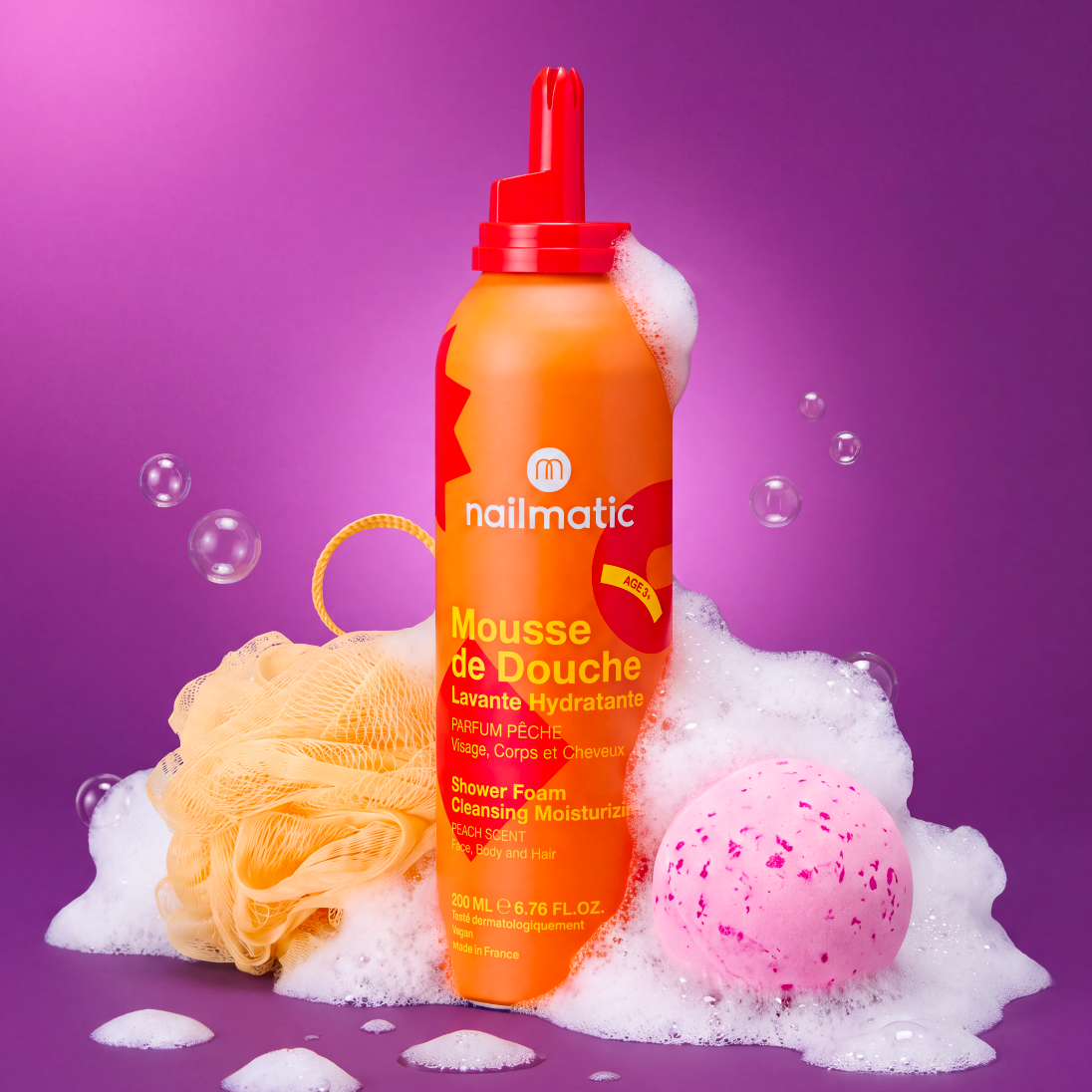 Coffret orange washing machine