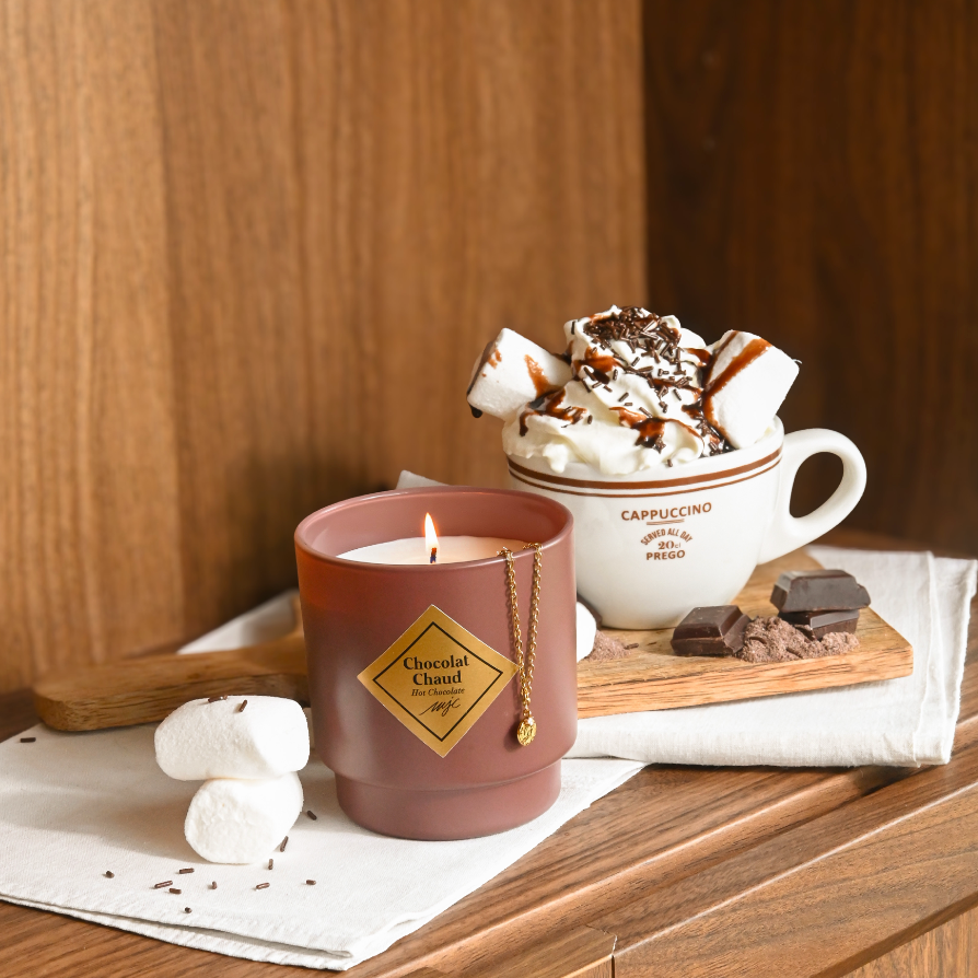 Bougie parfumée 180G - Chocolat chaud