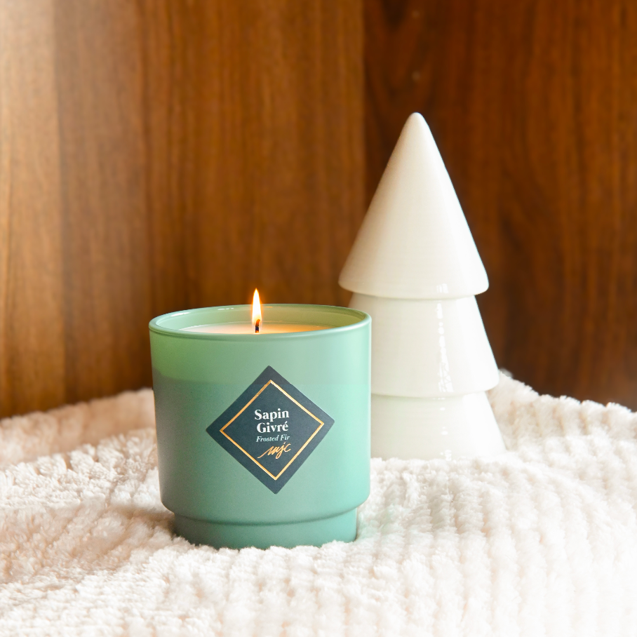 Bougie parfumée 180 g - Sapin