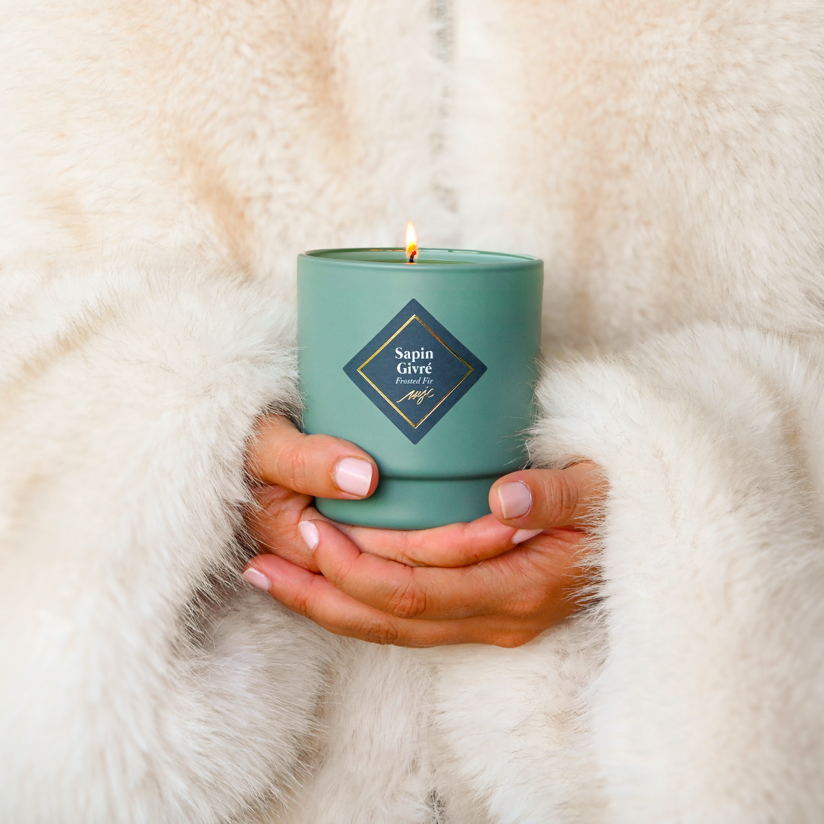 Bougie parfumée 180 g - Sapin