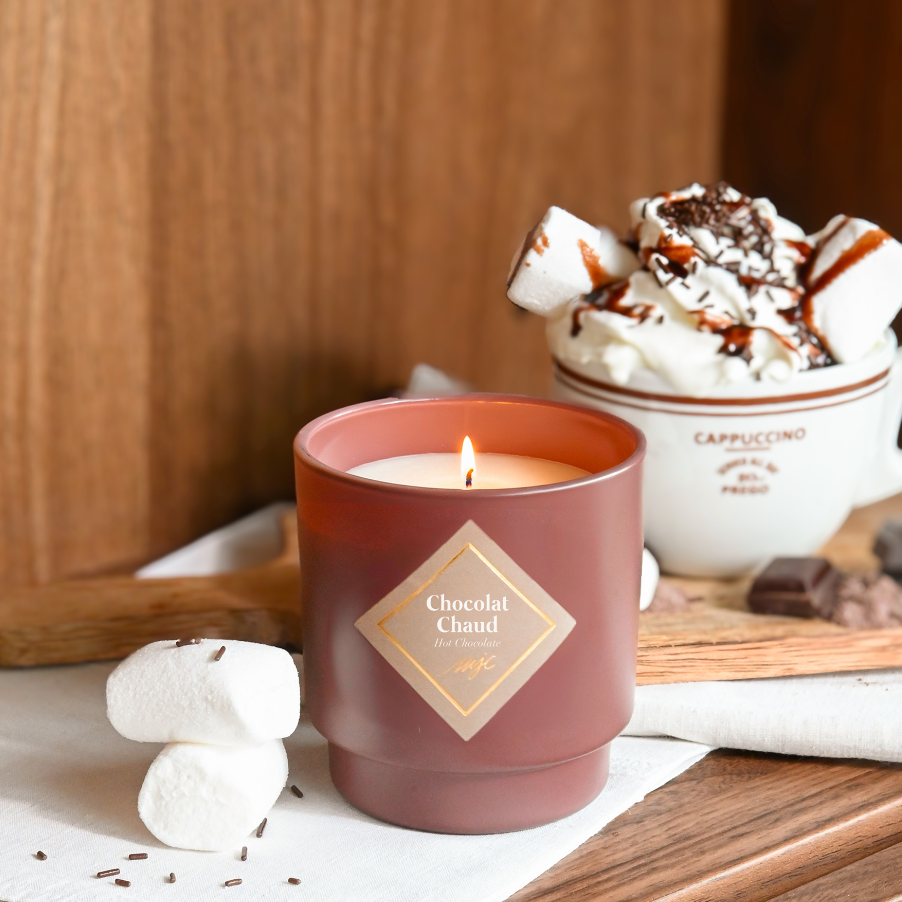 Bougie parfumée -  180G Chocolat chaud