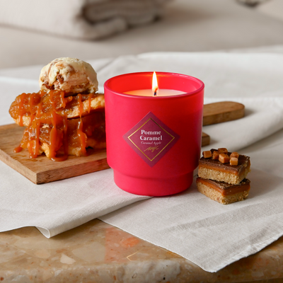 Bougie parfumée 180G - Pomme caramel