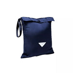 Capuche en doudoune - Marine et écru effet mouton