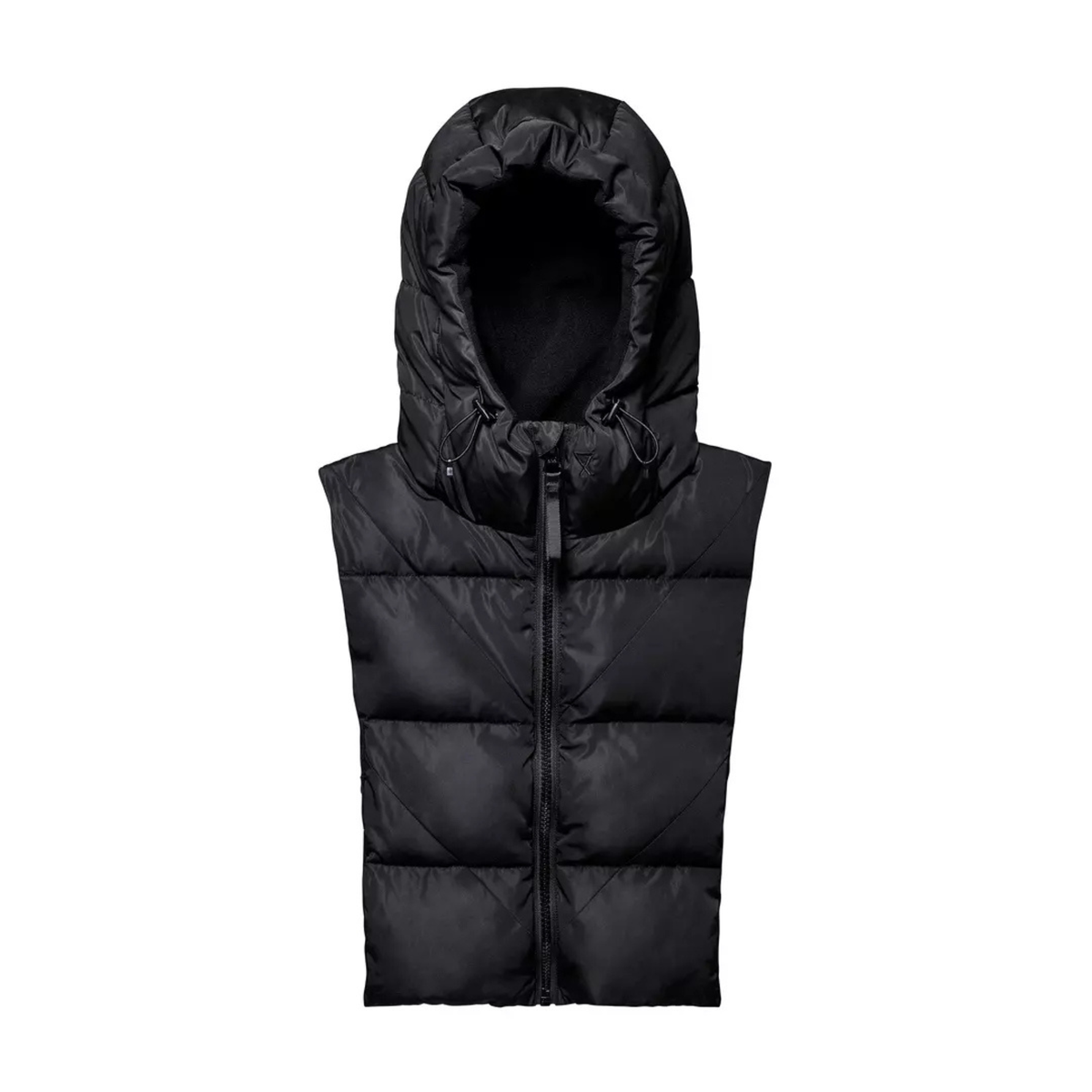 Capuche en doudoune - Noir