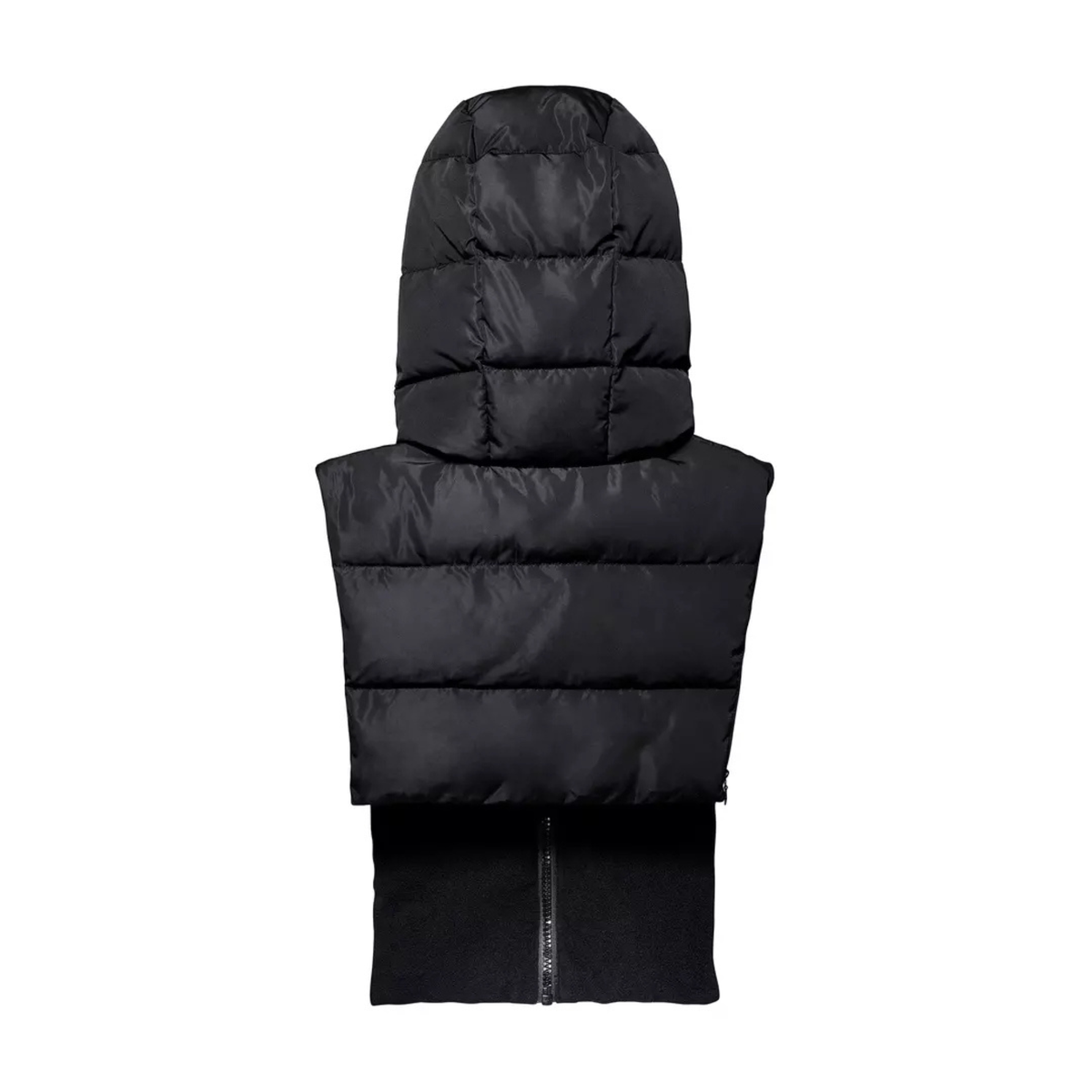 Capuche en doudoune - Noir
