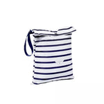 Capuche en doudoune - Rayures Bleu Marine