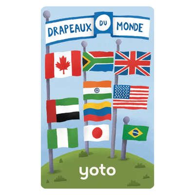 Carte - Drapeaux du monde