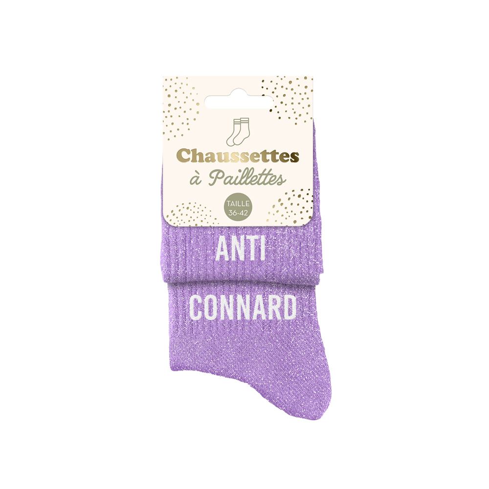 Chausettes Anti Connard TU - Violet