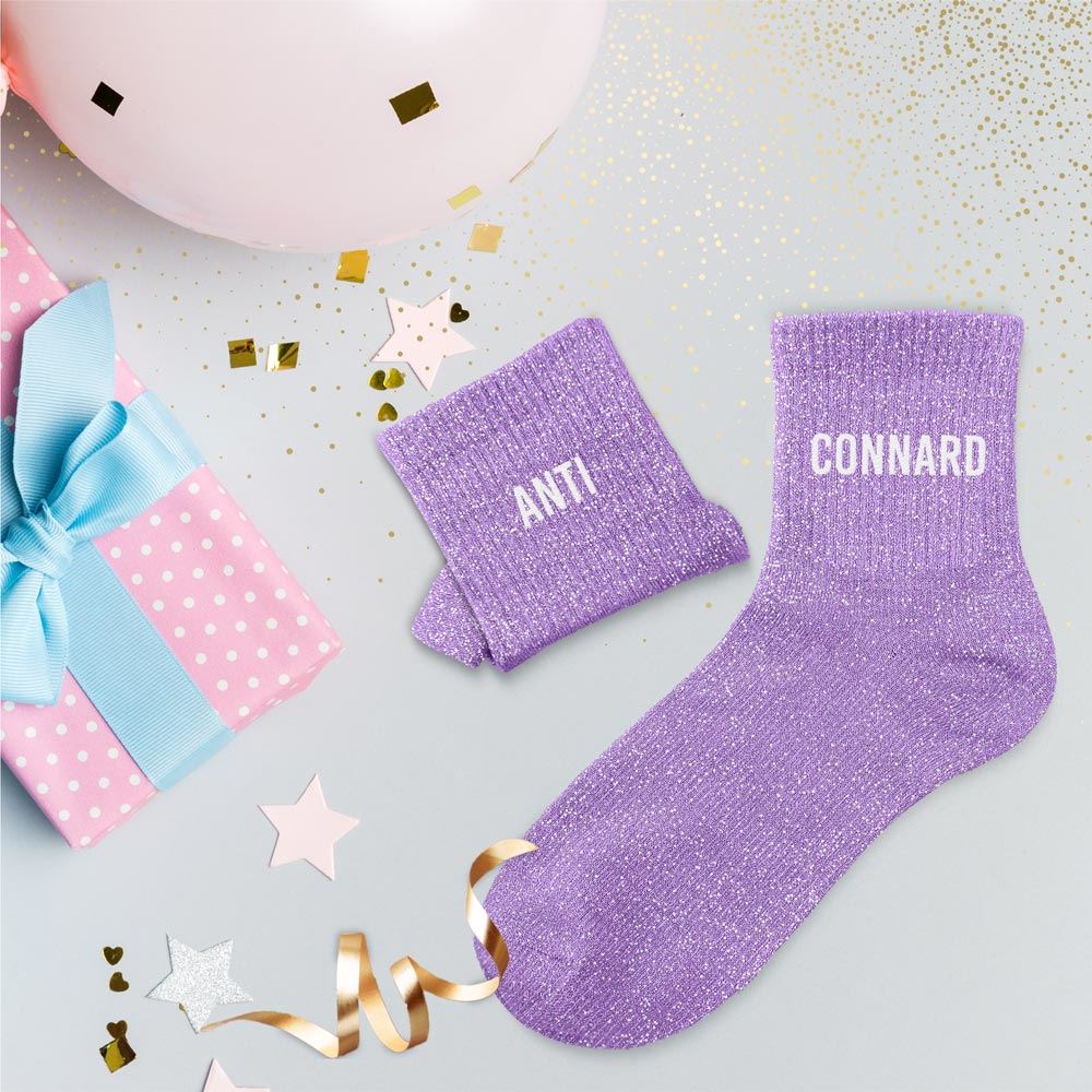 Chausettes Anti Connard TU - Violet