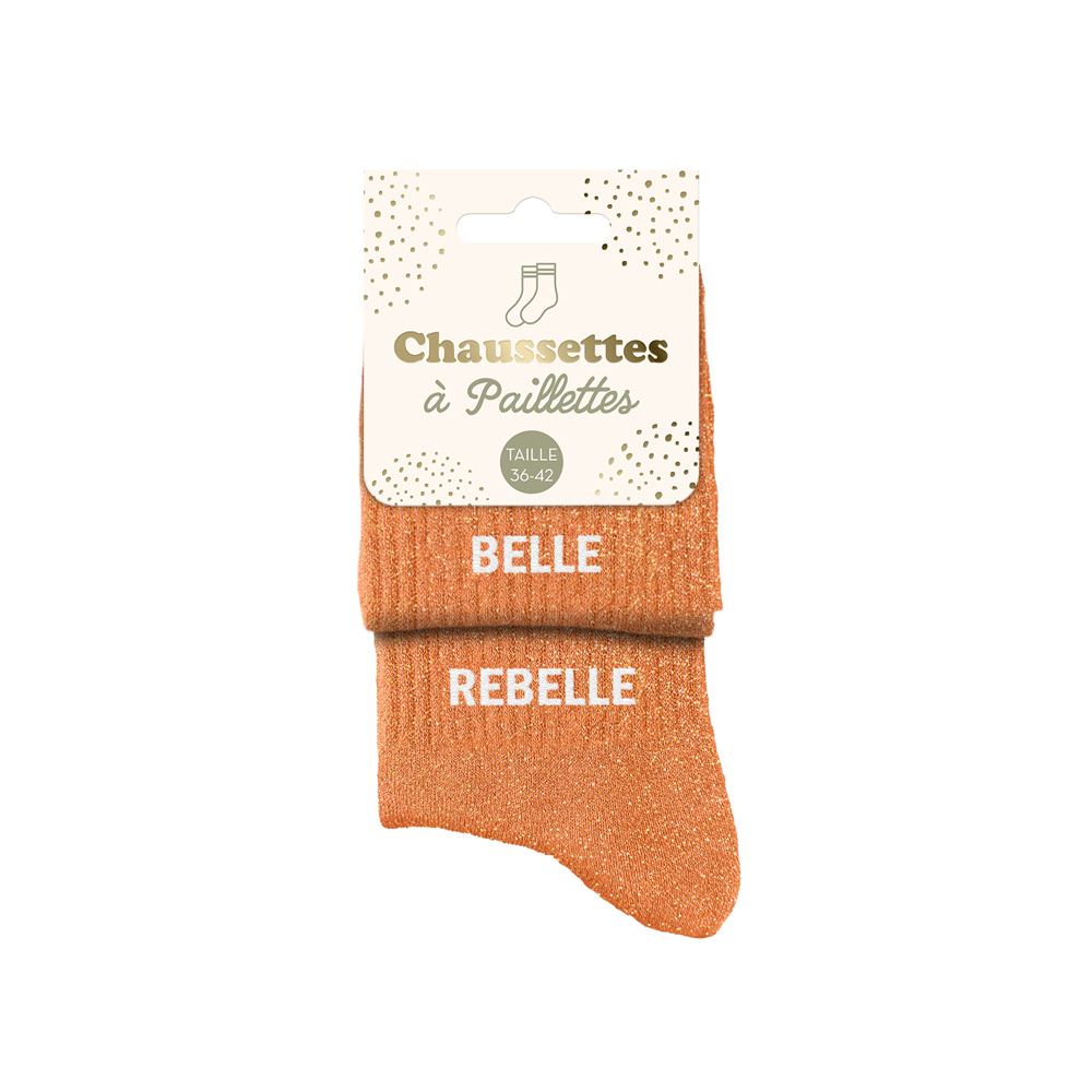 Chausettes Belle Rebelle TU - Orange