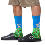 Chaussettes vertes - Cerfs