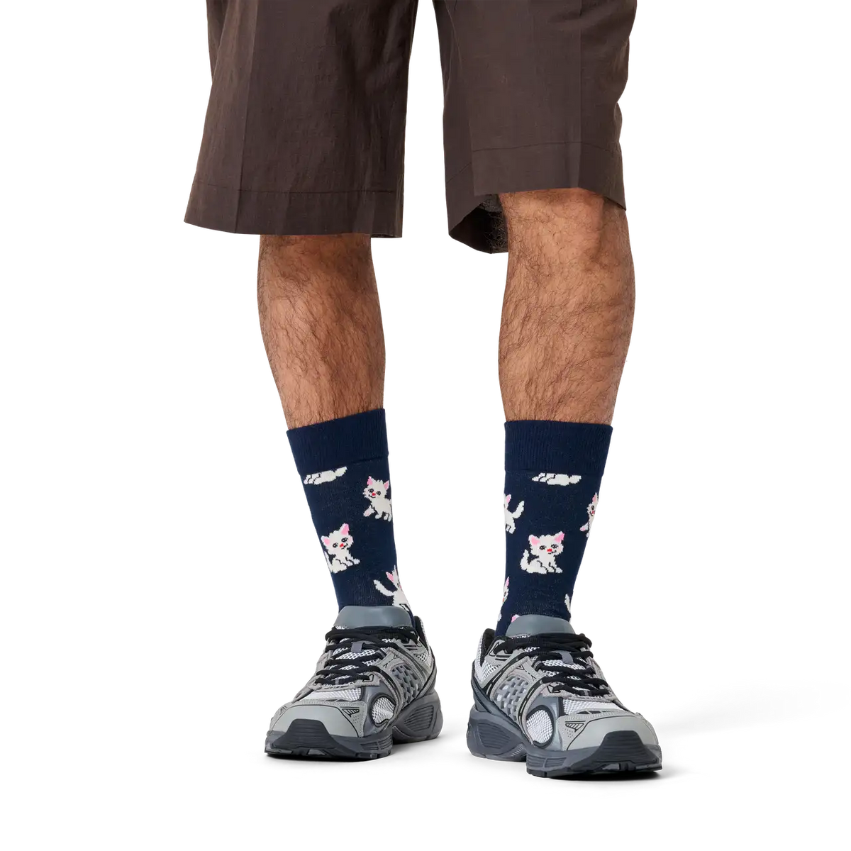 Chaussettes bleues marines - Chatons