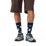 Chaussettes bleues marines - Chatons