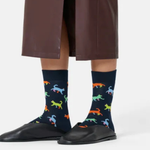 Chaussettes bleues marines - Chats