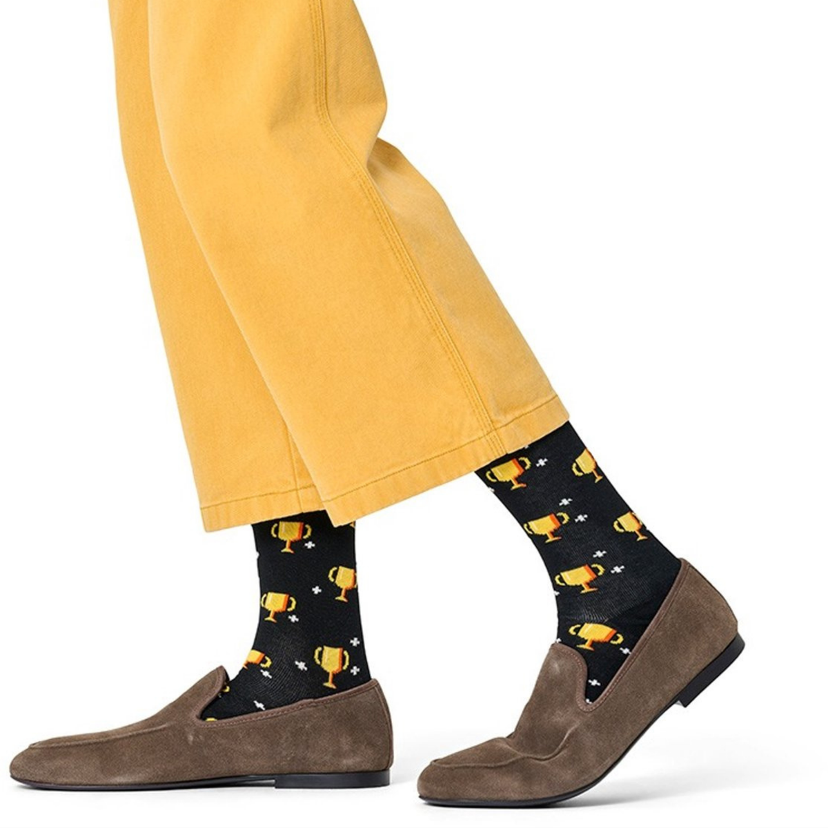 Chaussettes noires - Coupe