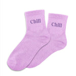 Chaussettes Chill TU - Violet
