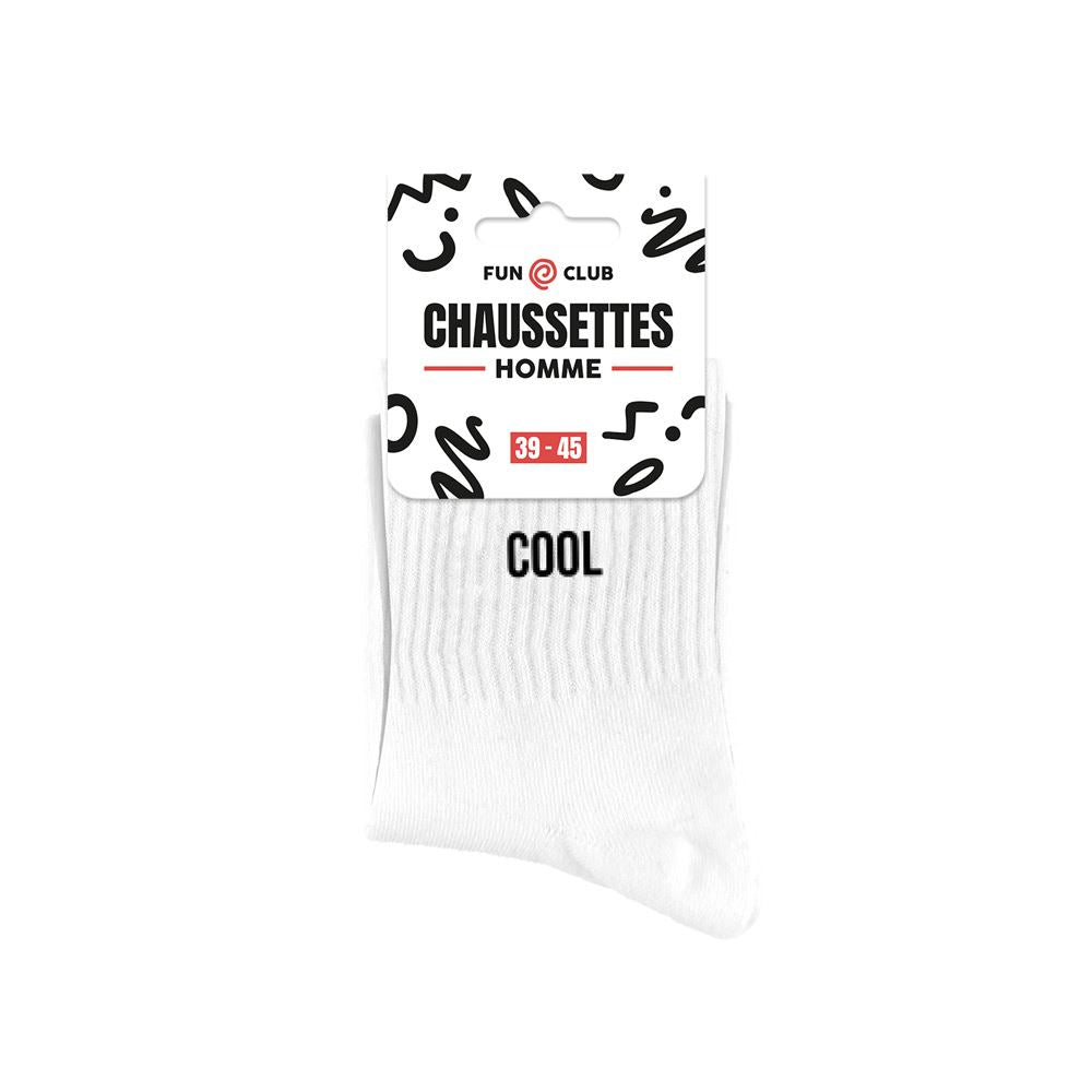 Chaussettes Cool TU - Blanc