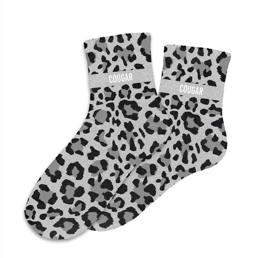 Chaussettes Cougar TU - Léopard Gris
