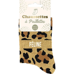 Chaussettes Féline TU - Léopard