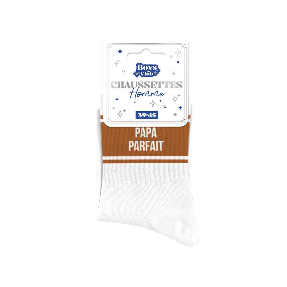 Chaussettes Homme à bandes TU - Papa Parfait