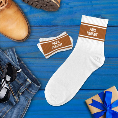 Chaussettes Homme à bandes TU - Papa Parfait