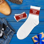Chaussettes Homme à bandes TU - Parrain en Or