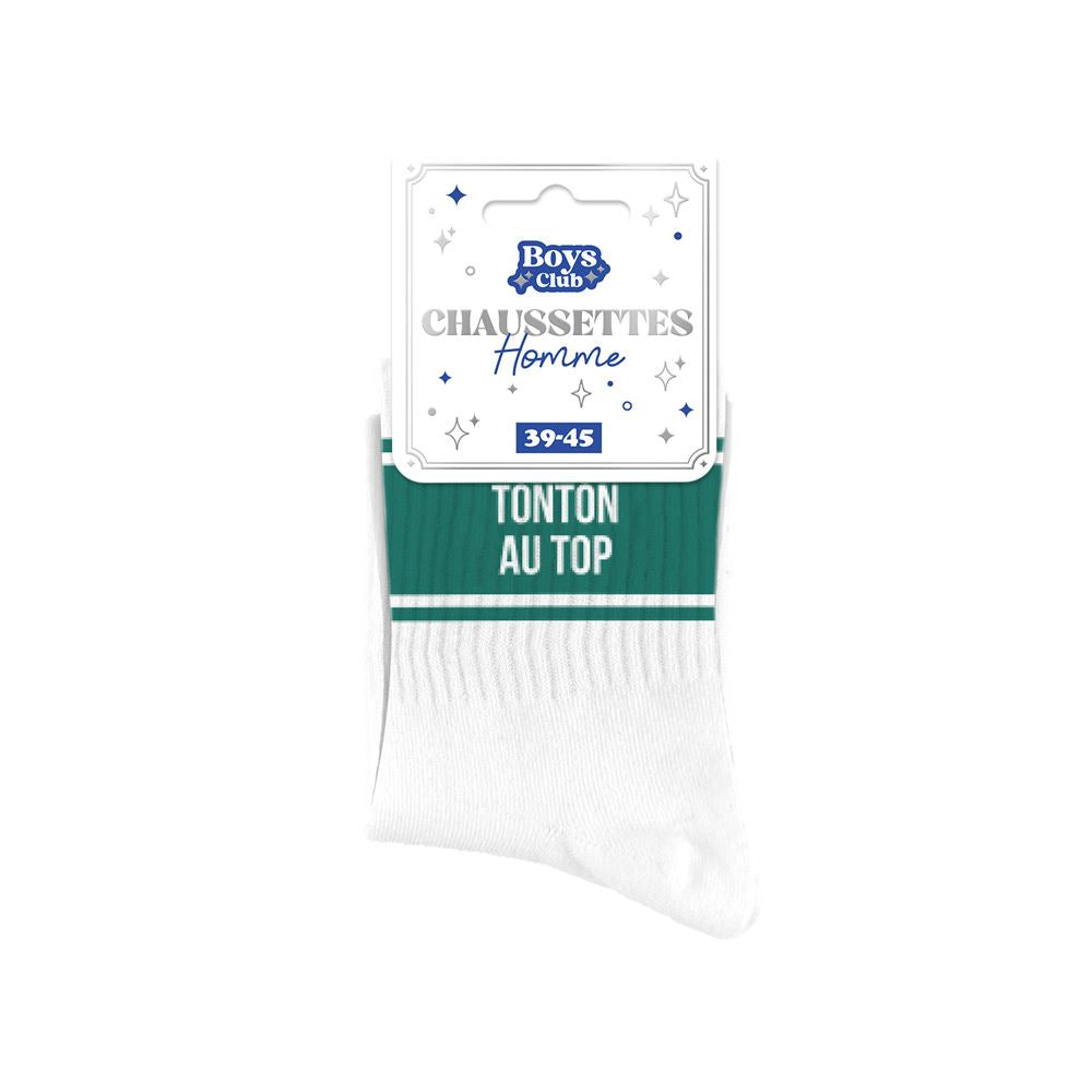 Chaussettes Homme à bandes TU - Tonton au Top