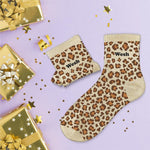 Chaussettes Léopard Wesh TU - Beige