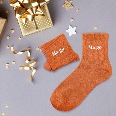 Chaussettes Ma Go TU - Brique