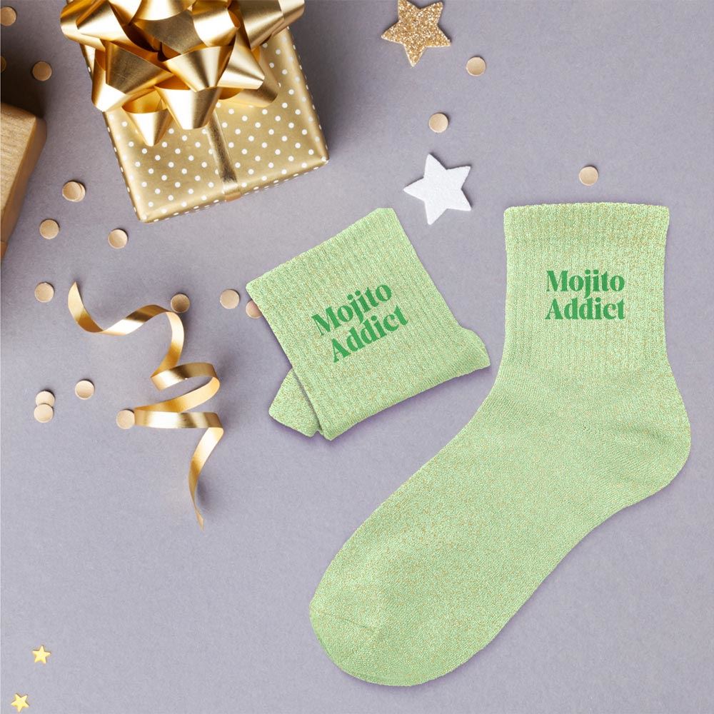 Chaussettes Mojito Addict TU - Vert Clair