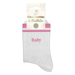 Chaussettes Paillettes à bandes TU - Baby