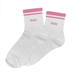 Chaussettes Paillettes à bandes TU - Baby