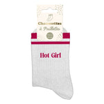 Chaussettes Paillettes à bandes TU - Hot Girl
