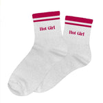 Chaussettes Paillettes à bandes TU - Hot Girl