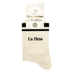 Chaussettes Paillettes à bandes TU - La Hess