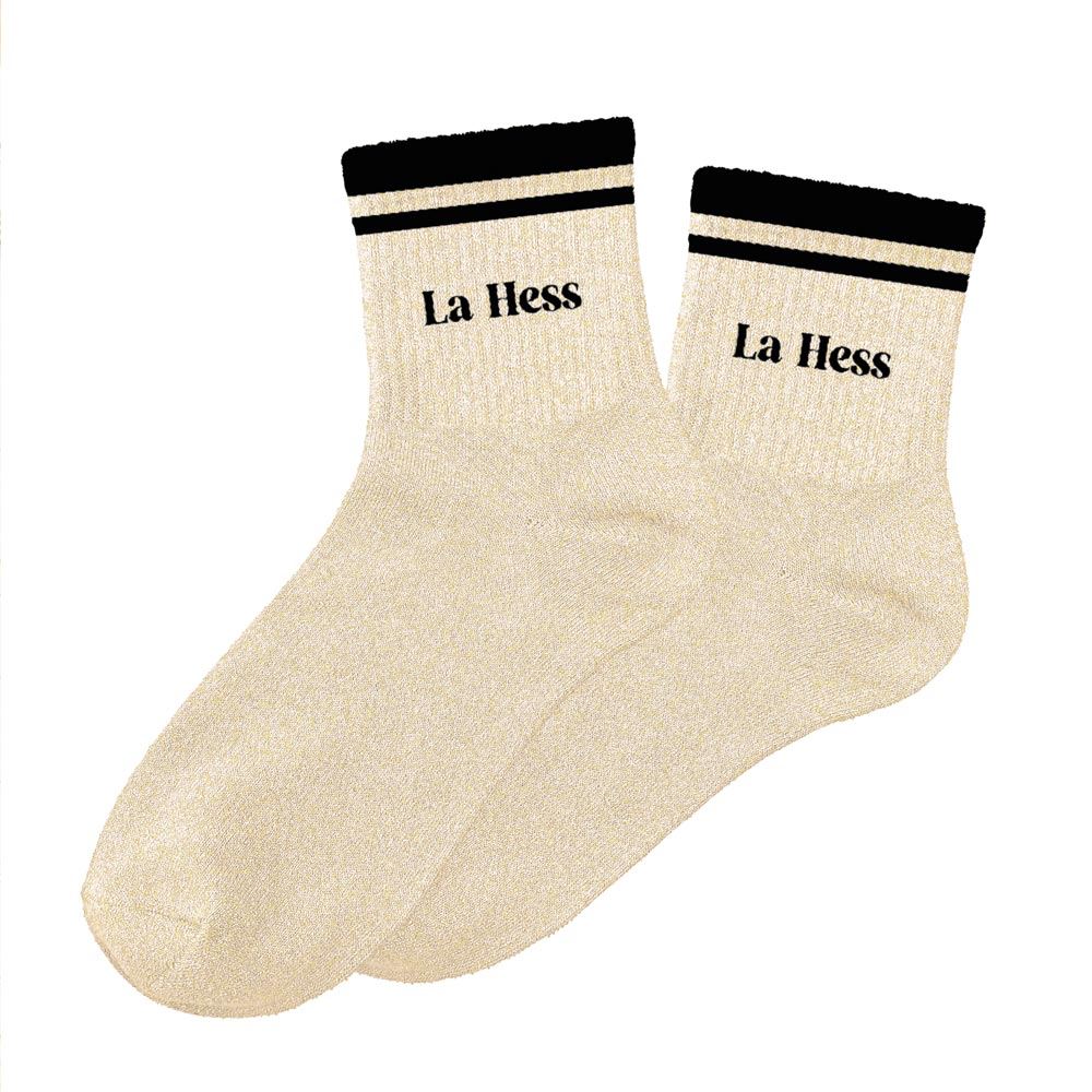 Chaussettes Paillettes à bandes TU - La Hess