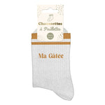 Chaussettes Paillettes à bandes TU - Ma gâtée