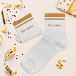 Chaussettes Paillettes à bandes TU - Ma gâtée