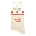 Chaussettes Paillettes à bandes TU - Mamie Chérie