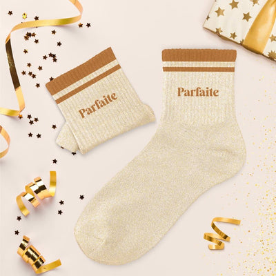 Chaussettes Paillettes à bandes TU - Parfaite