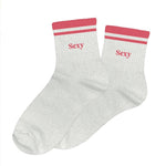 Chaussettes Paillettes à bandes TU - Sexy