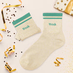 Chaussettes Paillettes à bandes TU - Wesh