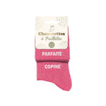 Chaussettes Parfaite & Copine TU - Rose