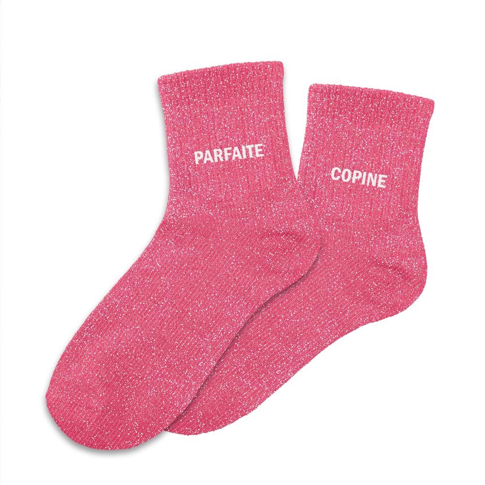 Chaussettes Parfaite & Copine TU - Rose