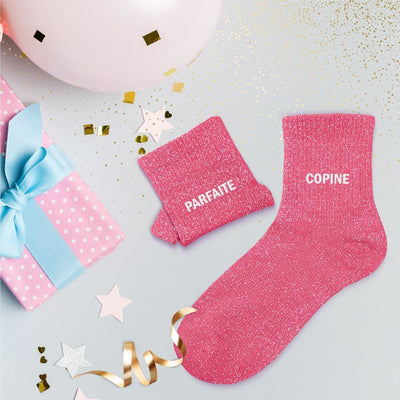 Chaussettes Parfaite & Copine TU - Rose